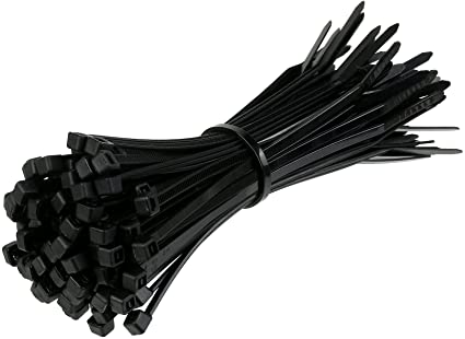 Collier de serrage autobloquant pour câbles - noir - 3,6 MM x 200
