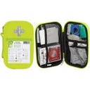 TROUSSE DE SECOURS ATELIERS MECANIQUES 2/4 PERSONNES BLEU FLUO