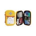 TROUSSE DE SECOURS ATELIERS MECANIQUES 2/4 PERSONNES BLEU FLUO