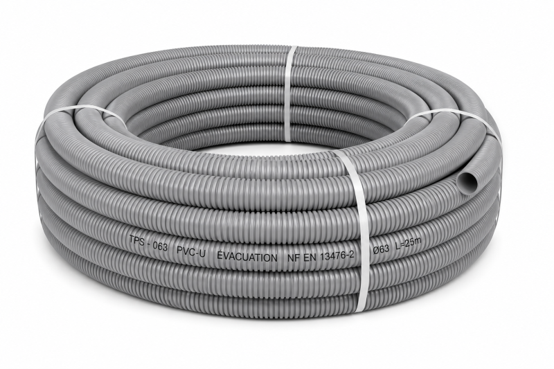 TUBE PVC SOUPLE EN COURONNE ( TPS )