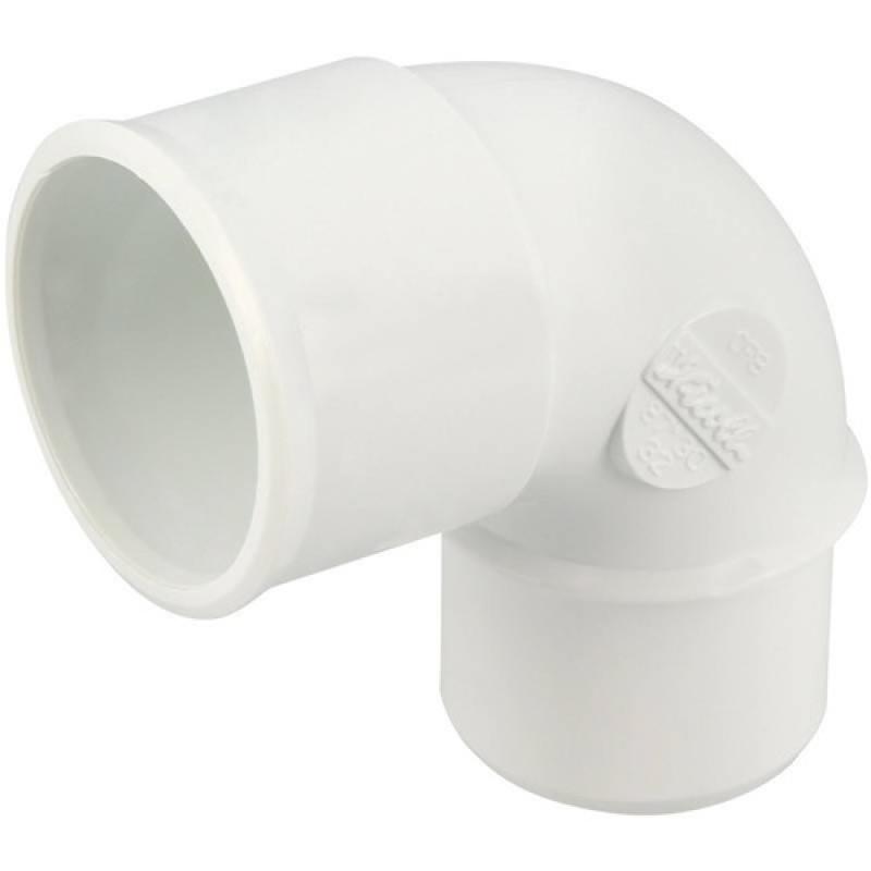[PVC87MF-100] COUDE PVC EVACUATION 90° MALE / FEMELLE (COUDE PVC EVACUATION 90° MALE / FEMELLE — 100)