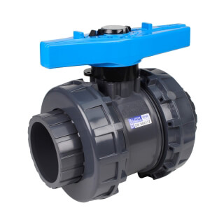 [ABSPVCP11-20] VANNE A SPHERE PVC - SERIE DISTRIBUTION D'EAU ET PISCINE - A COLLER (Ø 20)