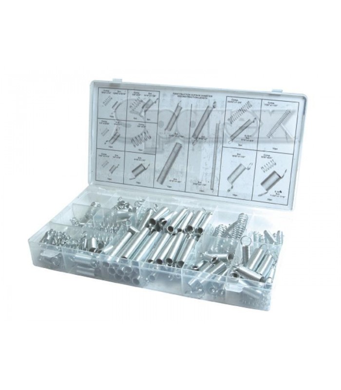 [RESS200] COFFRET DE 200 RESSORTS DE TRACTION ET DE COMPRESSION
