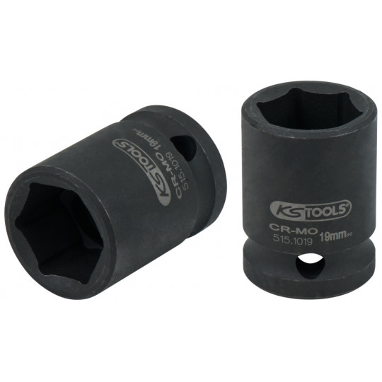 [515.1019-E] DOUILLE A CHOCS 6 PANS CREUX 1/2'', 65 mm