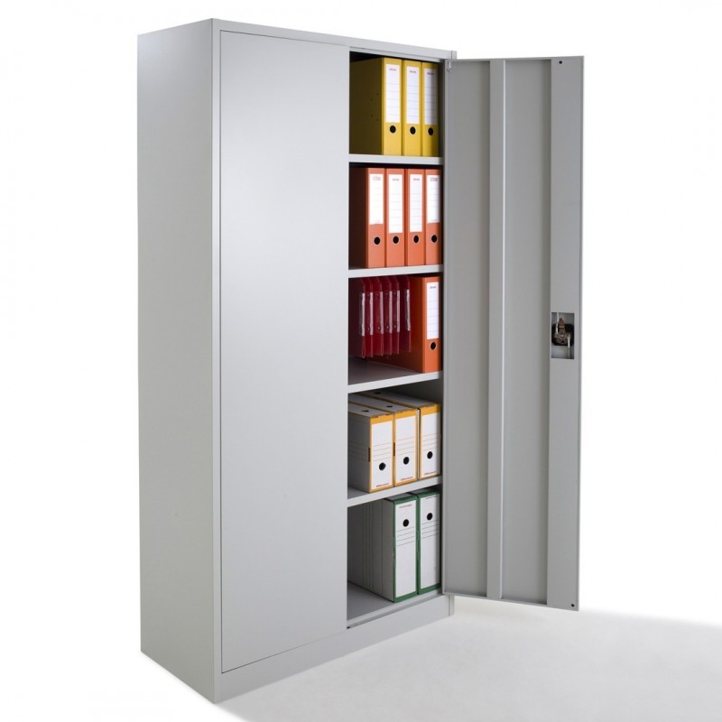 [ARMM2B] ARMOIRE METALLIQUE DE RANGEMENT A DEUX BATTANTS