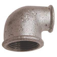 [90RG-2515] COUDE REDUIT FF GALVA (1" - 1/2")