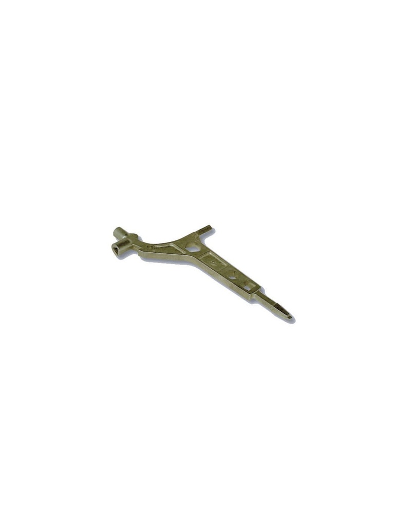 [TRI11FBA] CLE TRICOISE 11 FONCTIONS ANTI-ETINCELLE BRONZE D'ALUMINIUM Ø20-100mm