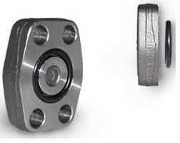 [BPSAE11-50] BRIDE PLEINE SAE A FACE RAINUREE POUR JOINT SERIE 6000 - ACIER NOIR A105N SAE -  ISO 6162-2 ASTM A105N - DIAM 2"