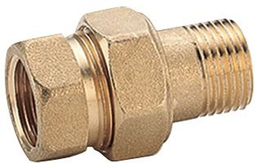 [2001900] UNION BICONIQUE RADIATEUR DROIT MÂLE Ø 1/2" x 15