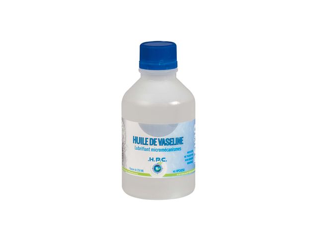 [AZT34690] HUILE DE VASELINE LUBRIFIANT MICRO MÉCANISMES FLACON 250 ML