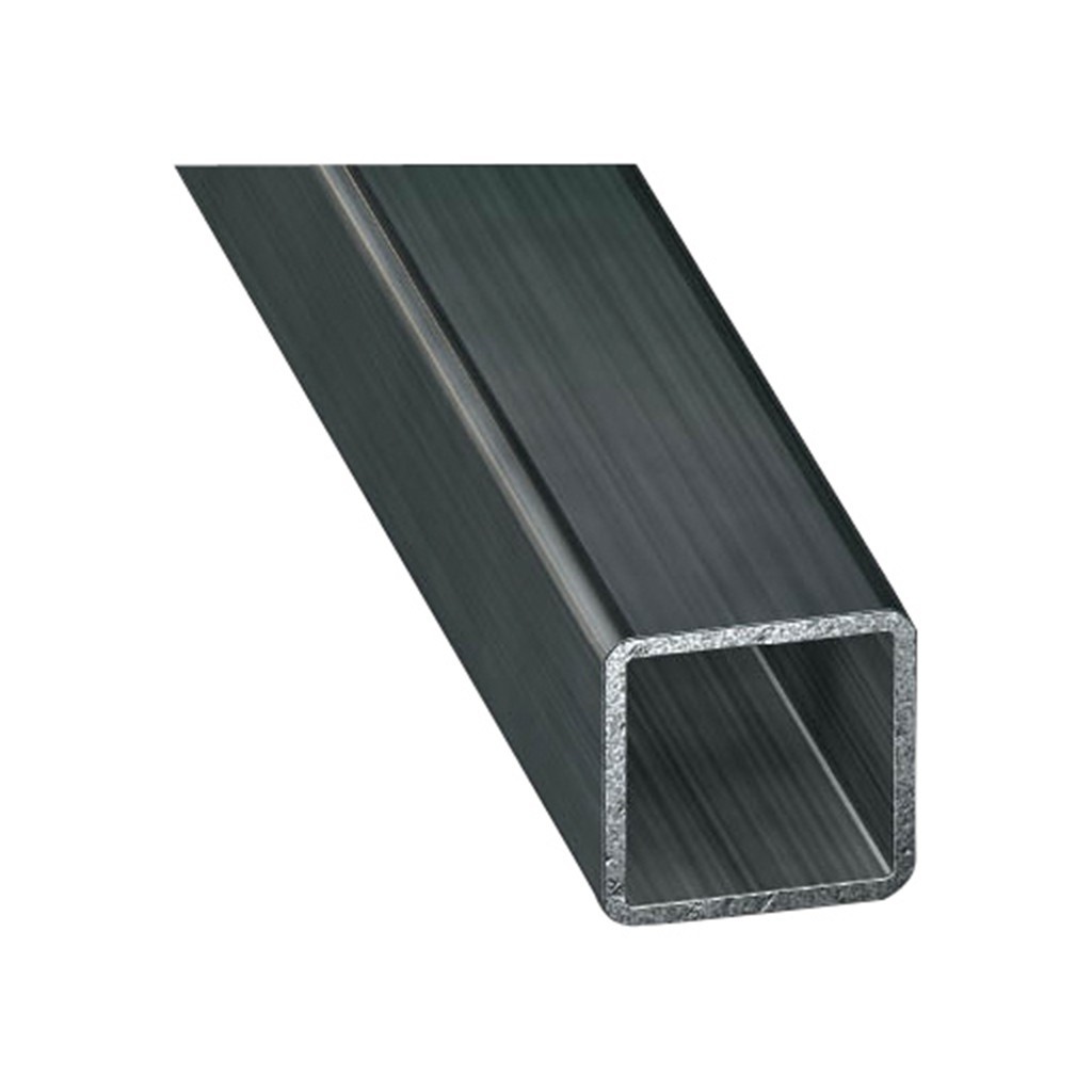 [TUCA-252] TUBE CARRE ACIER NOIR (BARRE DE 6ml) (25X25X2)