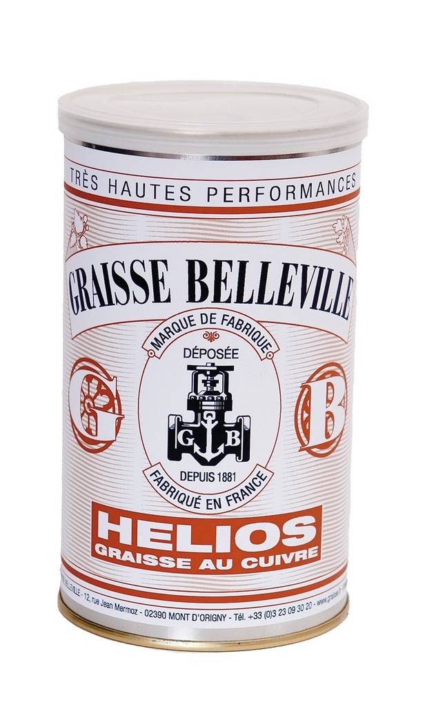 [GRCUI700] GRAISSE THERMIQUE AU CUIVRE - HELIOS (Boite 700g)