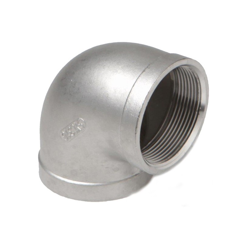 [CFGI-40] COUDE INOX 90° F/F TYPE GAZ  316L (DN 40)