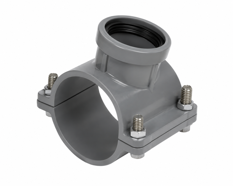 SELLE DE BRANCHEMENT PVC AVEC JOINT ( SELJ )
