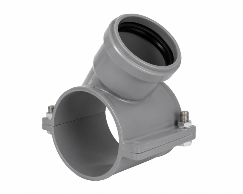 SELLE DE BRANCHEMENT PVC 45° FF A COLLER