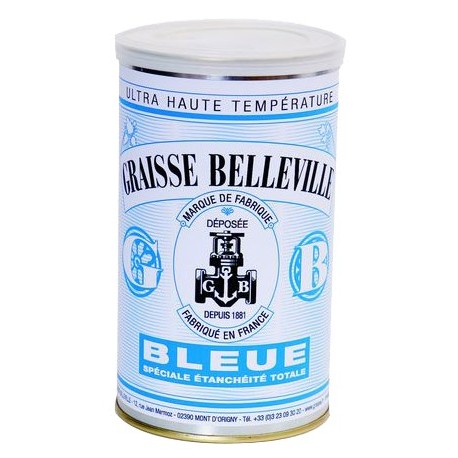 [GBB-1] GRAISSE BELLEVILLE ETIQUETTE BLEUE POT 1 KG T°-20/+800°C