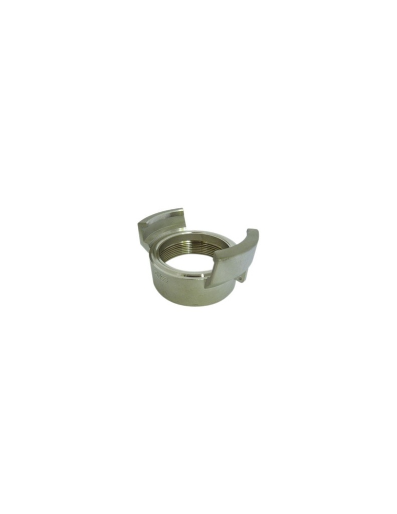 [DRSYIN2F-100] DEMI-RACCORD SYMETRIQUE SANS VERROU - INOX - FILETAGE FEMELLE PAS GAZ (DN 100)