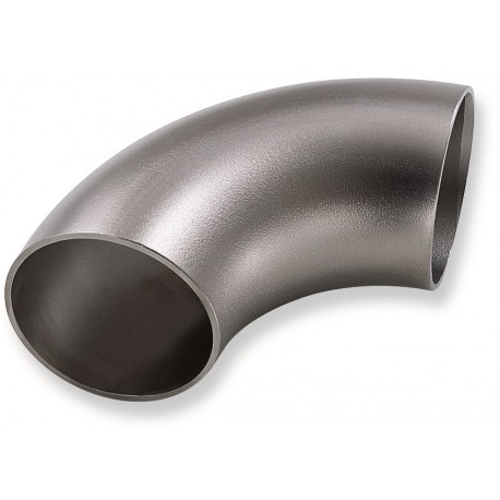 COUDE INOX 316L 3D ISO A 90° ROULE SOUDE DN 15