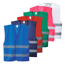 [AZT31579-Bleu] CHASUBLE DE SECURITE PERSONNALISE (Bleu)