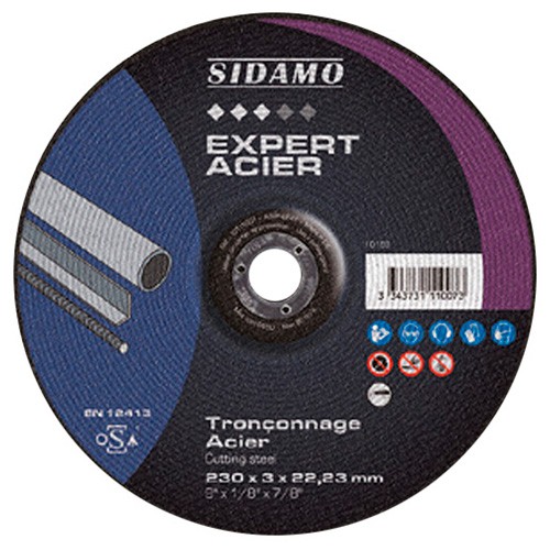 [DISMCA-115] DISQUE A COUPER ACIER - GENERIQUE (115x3x22.2)