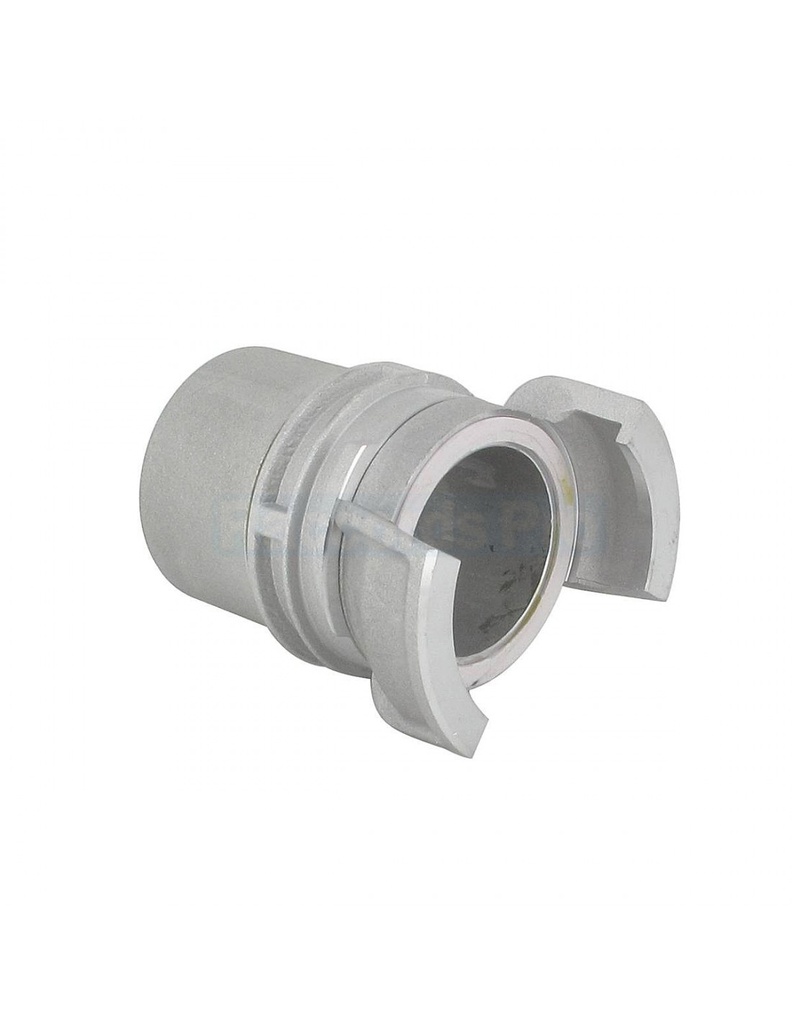 [DRSYAL1F- 5050] DEMI-RACCORD SYMETRIQUE A VERROU - ALUMINIUM - FEMELLE PAS GAZ (DN 40)