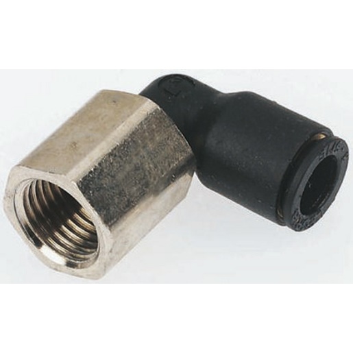 [RP72F-504] RACCORD INSTANTANE COUDE 90° ORIENTABLE FEMELLE BSP CYL. (DN 20)