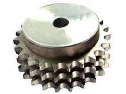 [24B3-Z09] PIGNON TRIPLE AVEC MOYEUX ISO 24B3 - 1”1/2 x 1" PAS 38.1mm A  ALÉSER (09 dents)