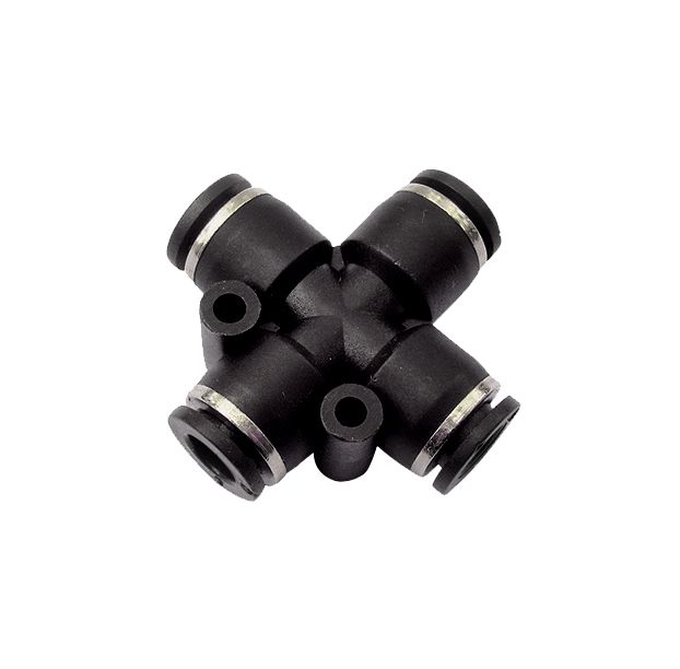 [CROI10] RACCORD INSTANTANE POLYMERE EN CROIX EGAL (M 16x130)