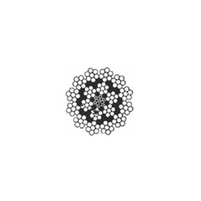 [CAGI197-8] CABLE ANTIGIRATOIRE 19 TORONS DE 7 FILS ( Disponible en Rlx de 25m; 50m; 100m; 500m; et 1000m) (Ø 8)