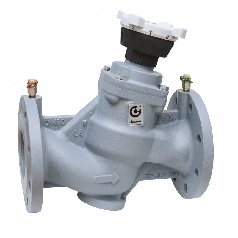 [VEQHB1-150] VANNE D'EQUILIBRAGE POUR CIRCUIT HYDRAULIQUE FONTE À BRIDES SERIE 130 (DN 150)