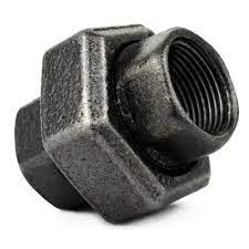 [UFN-32] RACCORD UNION FONTE NOIR F/F (DN 32)