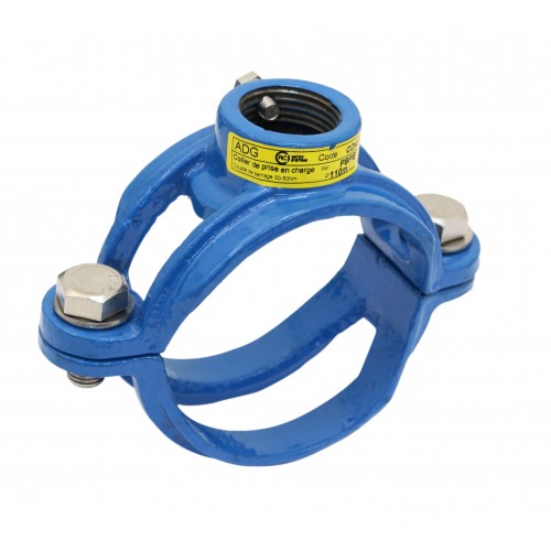[PBPE -125] COLLIER DE PRISE EN CHARGE MONODIAMETRE- PETIT BOSSAGE M40X300 (DN 125)