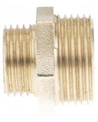 [245L-32-20] RACCORD LAITON A VISSER -MAMELON MALE/MALE REDUIT (1"1/4 x 3/4")