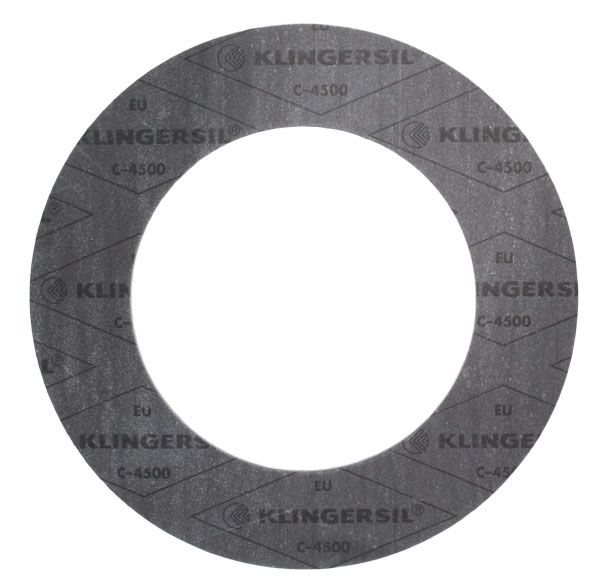 [K1C4500-150] JOINT ALIMENTAIRE - FIBRE DE CARBONNE - KLINGERSIL C4500 ÉP. 3mm (Ø 6)