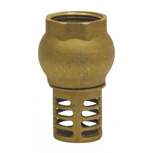 [CCL-32-B] CLAPET CREPINE A LEVEE VERTICALE - SERIE ETOILE - CLAPET LAITON REVETU NBR (DN 32)