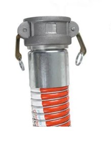 [FLEX22CA4-100] FLEXIBLE COMPOSITE DE DEPOTAGE PRODUITS CHIMIQUES - EQUIPÉ DE RACCORDS CAMLOCK AUTOBLOQUANT ALUMINIUM - LONG 12m (DN 100)