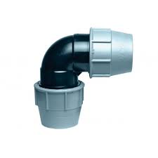 [AZT38687-DN 50] COUDE A 90° AVEC DERIVATION TARAUDE PN16 POUR TUBE PEHD (DN 50)