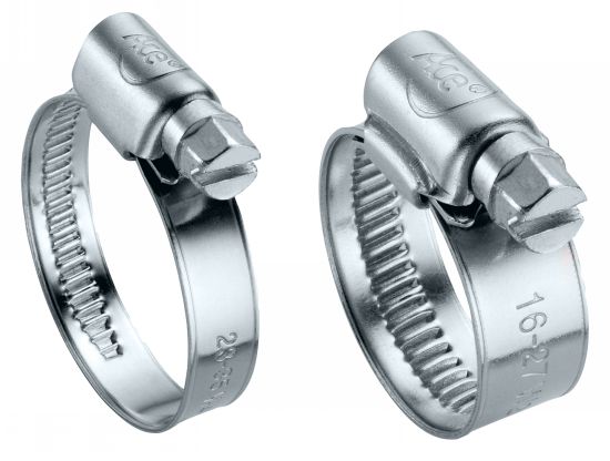 [COLISER303-80100] COLLIER DE SERRAGE A VIS INOX 304L - Larg. DE BANDE 9mm - 13mm (80-100)