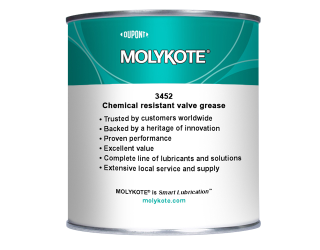 [MOLY3552-550] GRAISSE POUR SOUPAPES  RESISTANTE AUX PRODUITS CHIMIQUES MOLYKOTE® 3452 A BASE (DN 50)