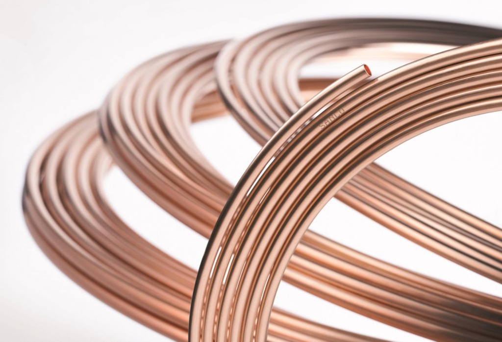 [TCR1-22] TUBE CUIVRE ÉPAISSEUR 1 mm (COURONNE de 15 mètres) (Ø 22)