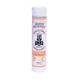 [GBA-400] GRAISSE BLANCHE ALIMENTAIRE NUTROL - CARTOUCHE DE 400g