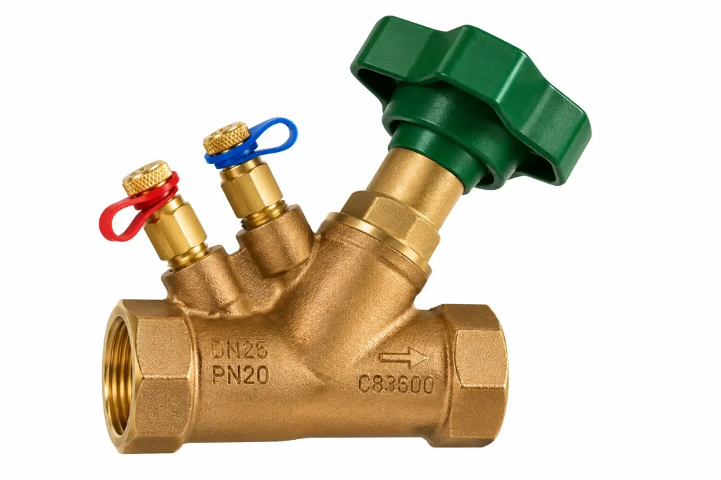 [VEQSMF-025] VANNE D’ÉQUILIBRAGE STATIQUE FEMELLE BSP BRONZE PN20 (DN25)