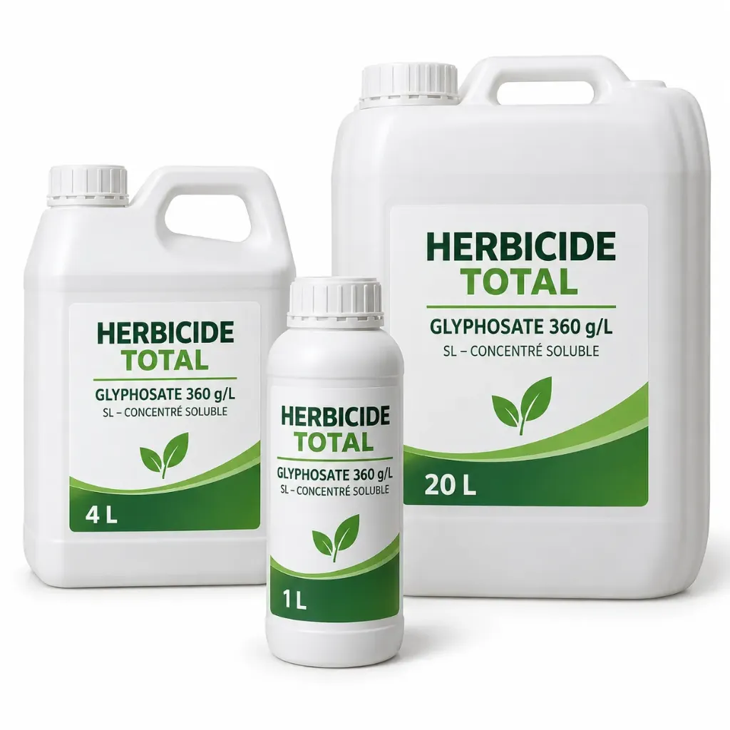 HERBICIDE TOTAL SYSTÉMIQUE – GLYPHOSATE 360 G/L – SL