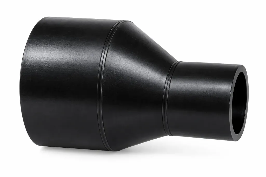 RÉDUCTION CONCENTRIQUE À BOUTS LISSES – PE100 – SDR11 – PN16 – EN 12201-3