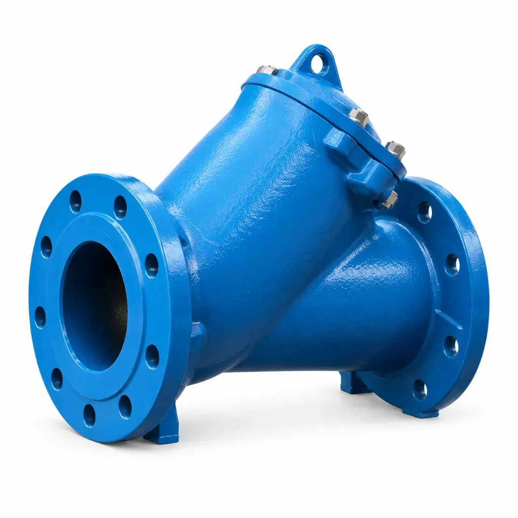 [CAB10FD-NBR-0040] CLAPET ANTI-RETOUR À BOULE – À BRIDES – FONTE DUCTILE – NBR – PN10 (DN40)