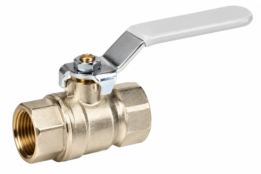 [VBSLDO-1160-0008] ROBINET À BOISSEAU SPHÉRIQUE LAITON NICKELÉ DÉGRAISSÉ OXYGÈNE – PASSAGE INTÉGRAL – F/F BSP (DN8)