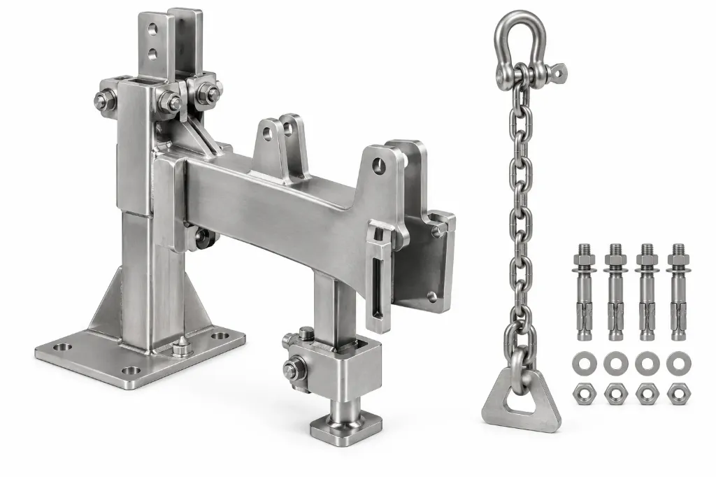 KIT DE FIXATION ET DE LEVAGE POUR AGITATEUR SUBMERSIBLE HOMA – SÉRIE HRS