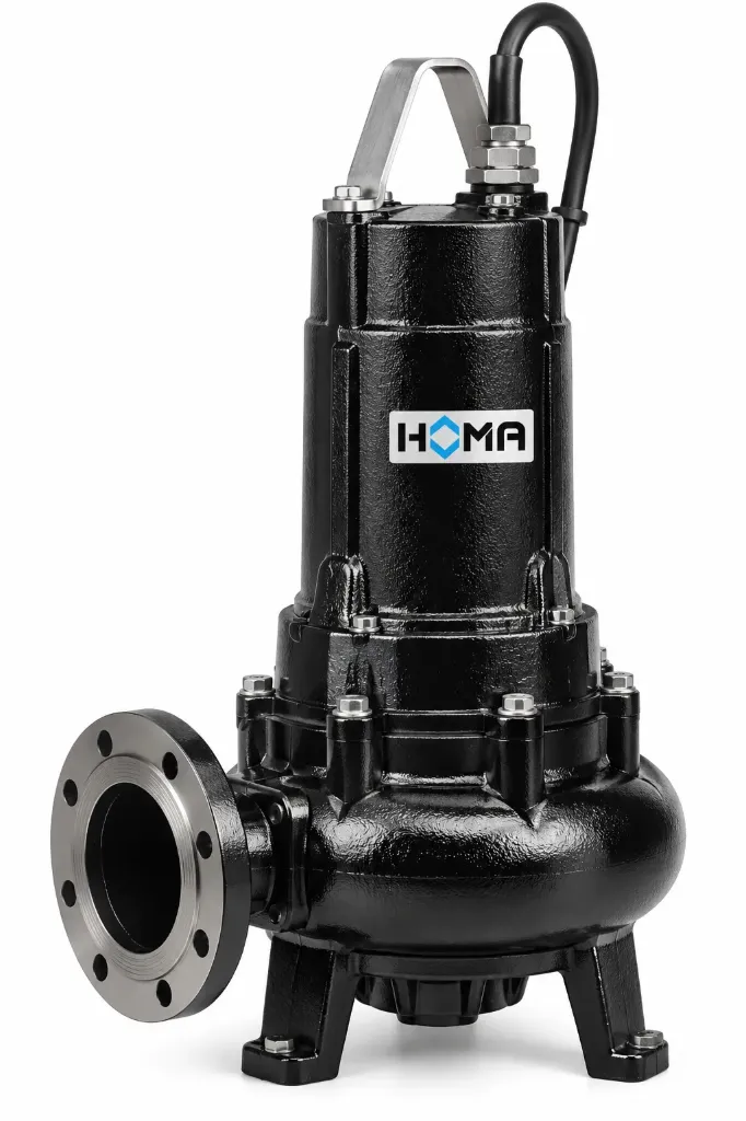 POMPE SUBMERSIBLE POUR EAUX USÉES ET BOUES – HOMA SÉRIE TP70