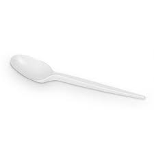 [AZT21008] CUILLÈRE PLASTIQUE JETABLE  (LOT DE 100 PCES)