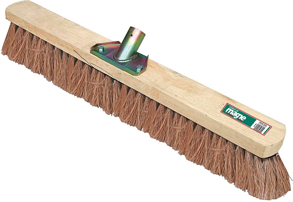 [AZT36989] BALAI COCO EN FIBRES NATURELLES - 60CM AVEC MANCHE